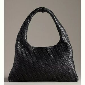 Walter Baker Black Woven Handbag